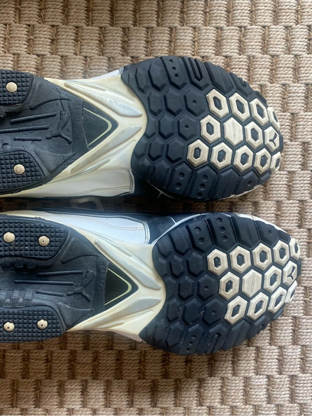Puma Men’s White and Black Athletic Trainers